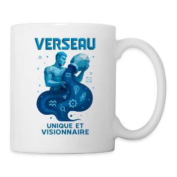 Wassermann Sternzeichen - Astrologie - Tasse - Weiß - Rechts
