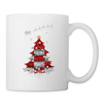 Christmas tree with Croatia flag - Mug - white - Right