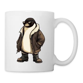 Penguin Cool Winter - Mug - white - Right