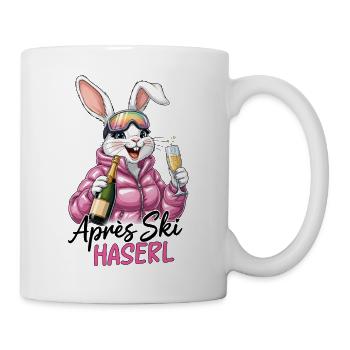 Après-ski bunny - Mug - white - Right