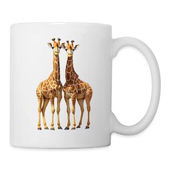 Girafes - Mug blanc - blanc - Droite