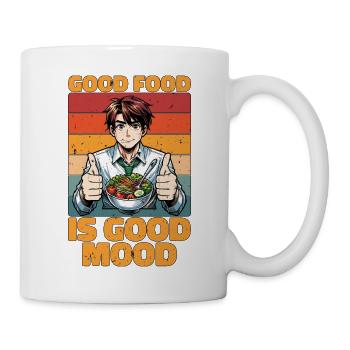 Nutritionist Good Food Is Good Mood Dietician - Mug - white - Right