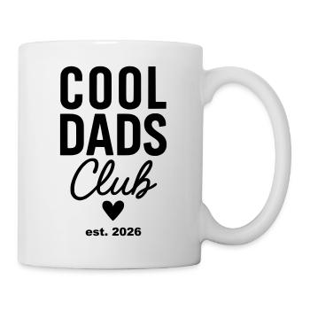 Cool Dads Club 2026 – For expectant / new dads - Mug - white - Right