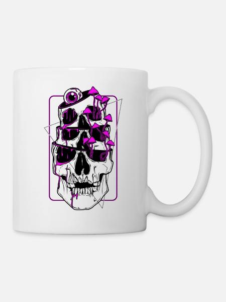 False Awakenig-Schleife - Tasse - Weiß