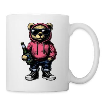 Cool Bear - Tasse - Weiß - Rechts