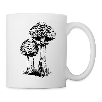 ACCUMULATOR MUSHROOM - Mug - white - Right