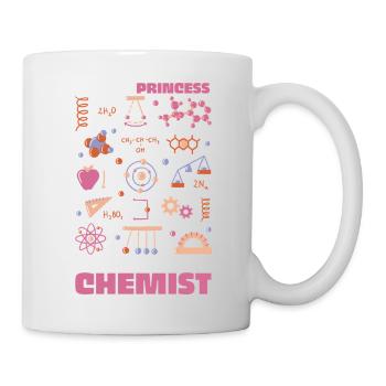 Chemie Träume: I Want to Be a Chemist - Tasse - Weiß - Rechts
