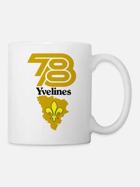 78 Yvelines - Tasse - Weiß