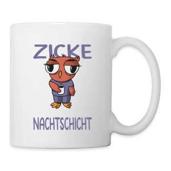 Pflegerin Geschenke Pflege Lustig Krankenpflegerin - Tasse - Weiß - Rechts