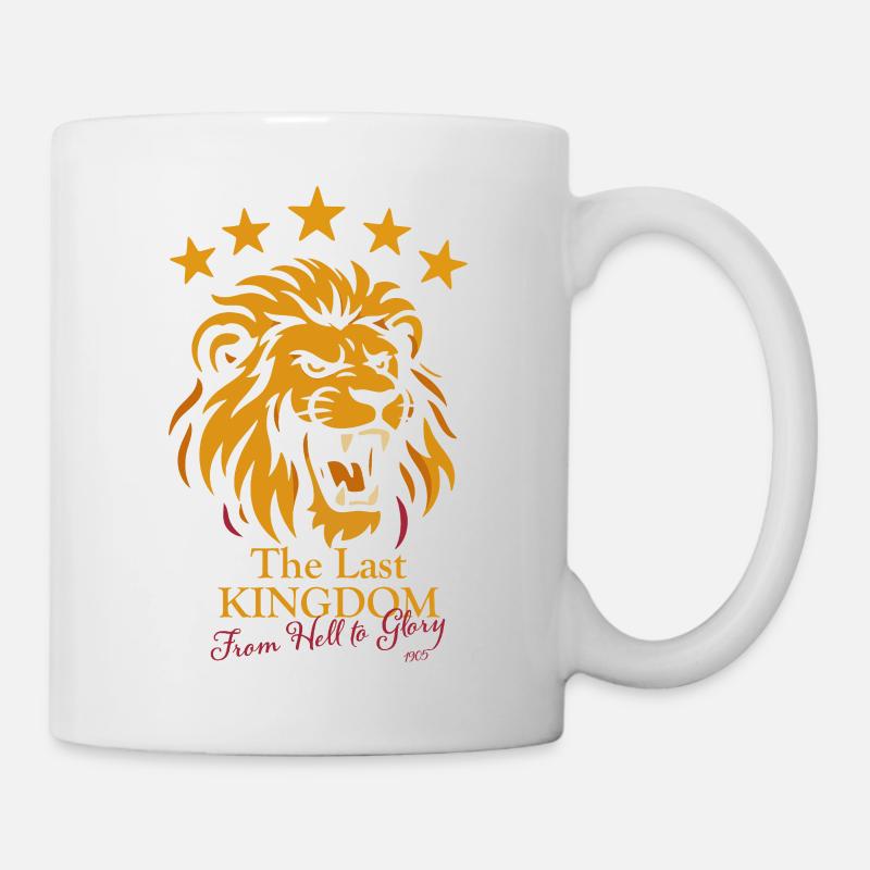 Le Lion du Dernier Royaume de l’Enfer à la Gloire - Mug blanc - blanc