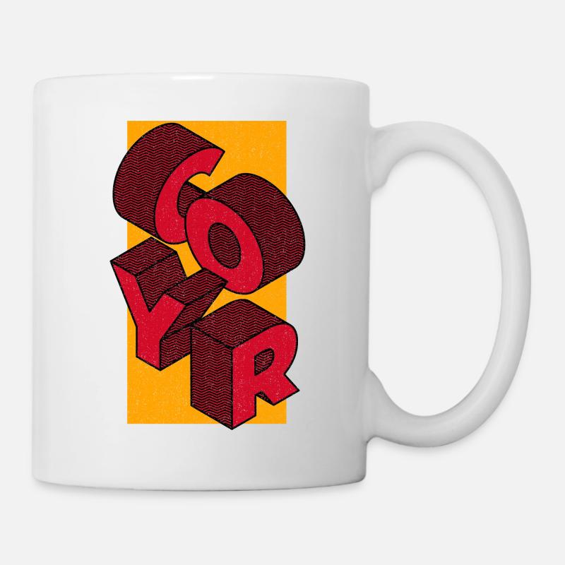 COYR (Come On You Reds) - Mug - white