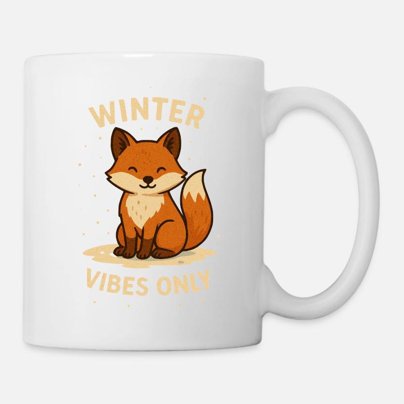 Ambiance Winter Fox uniquement - Mug blanc - blanc