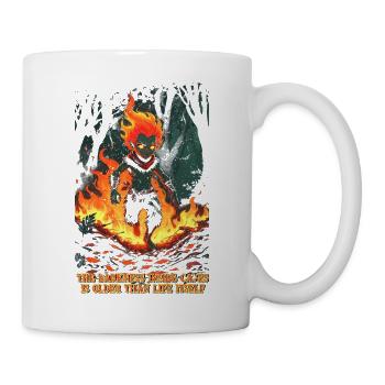 Curupira Creature Mythological Creatures - Mug - white - Right