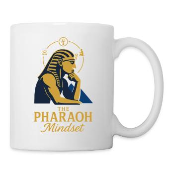 Pharaoh Archaeology in Ancient Egypt - Mug - white - Right