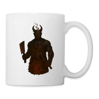 Devil Butcher Demon - Tasse - Weiß - Rechts