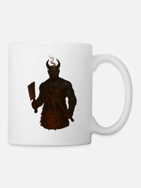 Devil Butcher Demon - Tasse - Weiß
