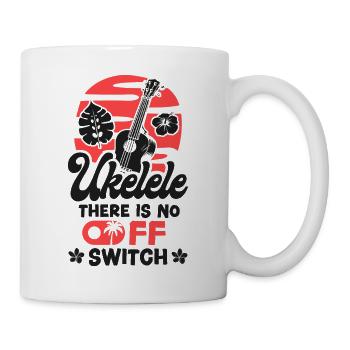 Hawaiian Ukulele Uke Ukulele There - Tasse - Weiß - Rechts