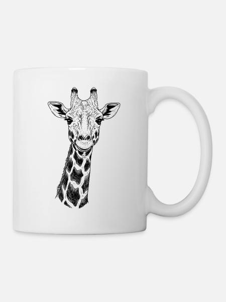 Giraffe - Tasse - Weiß