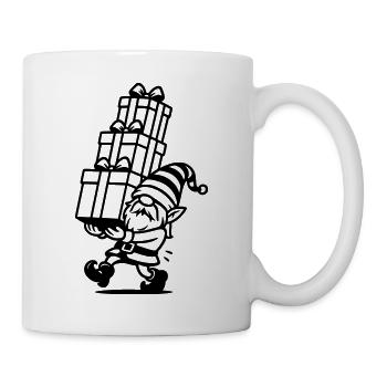 wichtel geschenke - Tasse - Weiß - Rechts