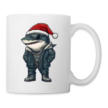 Shark Christmas Winter - Mug - white - Right