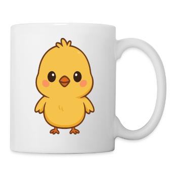 Poussin - Mug blanc - blanc - Droite