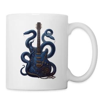 Guitar Snake - Mug blanc - blanc - Droite