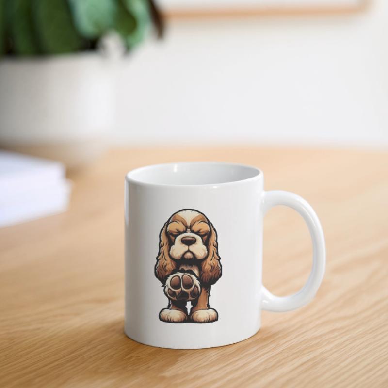 Cocker Spaniel Cocker Chien Cocker Propriétaire de cocker Spaniel Mug blanc