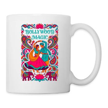 Bollywood Magic - Indian Dance Ornate - Mug - white - Right