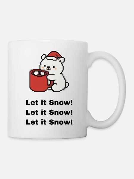 süßer Eisbär - Tasse - Weiß