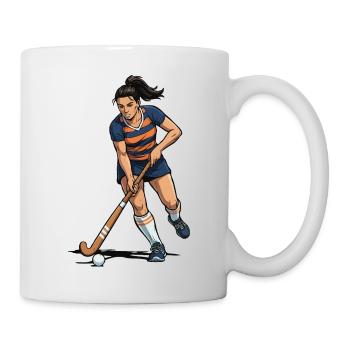 Hockey Player in Action - Mug - white - Right