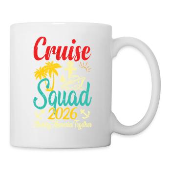 Cruise Squad 2026 Summer Vacation Matching Family - Mug - white - Right