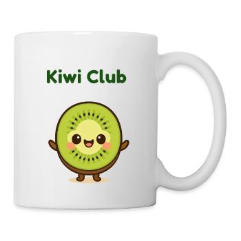 Kiwi Club Kiwi Smiley - Mug - white - Right