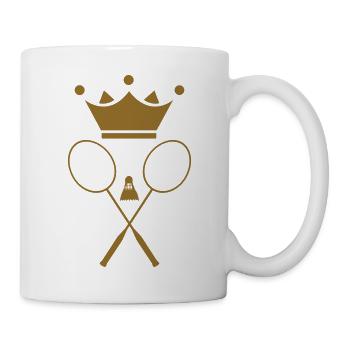 badminton - Mug - white - Right