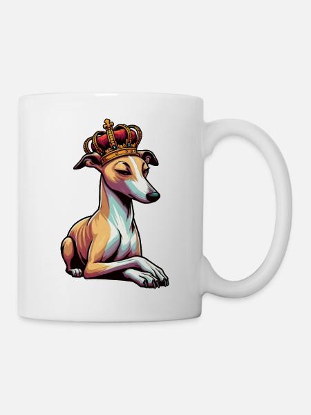 Whippet Windhund Whippets Windhundbesitzer - Tasse - Weiß