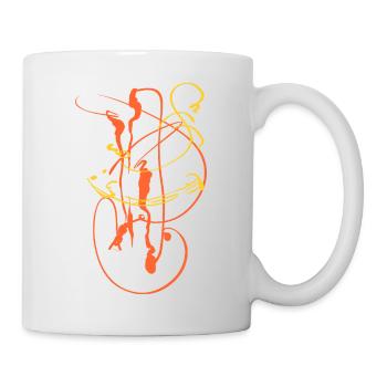 Abstract - Mug - white - Right