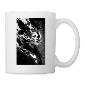 Night Crow Queen - Mug - white - Right
