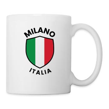 Bouclier Milan Italie - Mug blanc - blanc - Droite