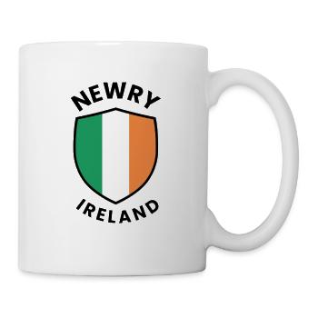 Newry Ireland Shield - Mug - white - Right