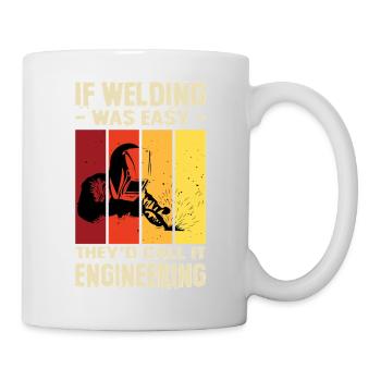 Welder Saying Gifts for Metalworkers - Mug - white - Right