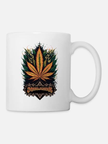 Marijuana - Tasse - Weiß