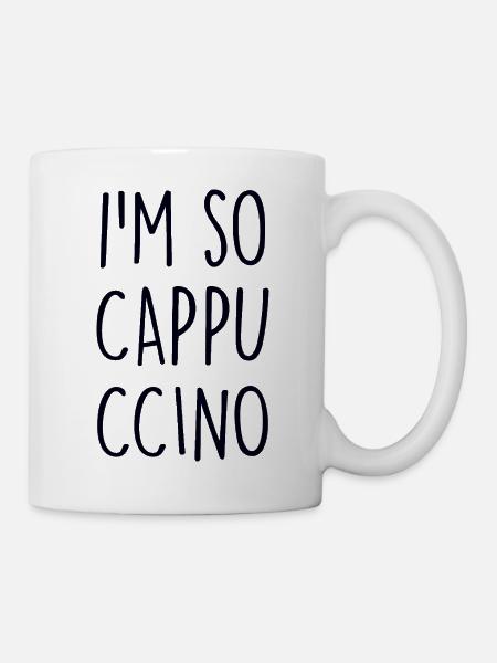 Cappuccino - Tasse - Weiß