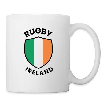 Rugby Ireland Shield design - Mug - white - Right