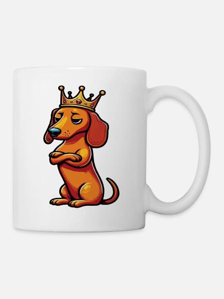 Dackel Dackelbesitzer Dackelhalter Dackelliebhaber - Tasse - Weiß