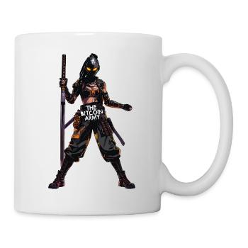 Bitcoin Bazooka - The Bitcoin Army - Samurai 03 - Mug - white - Right