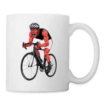 Vélo de route Vélo Vélo Sport Vélo VTT - Mug blanc - blanc - Droite