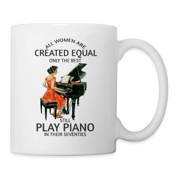 Best Seventies at the Piano - Mug - white - Right