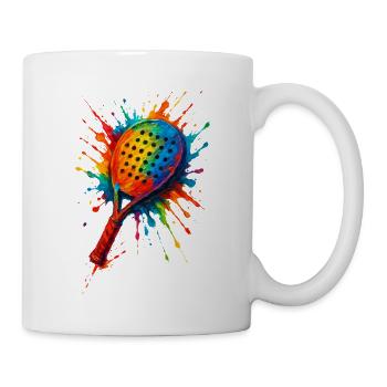 Padel racket - Padeliste - Mug - white - Right