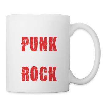 50% Punk 50% Rock - Mug - white - Right