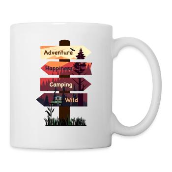 Path to Happiness - Mug - white - Right