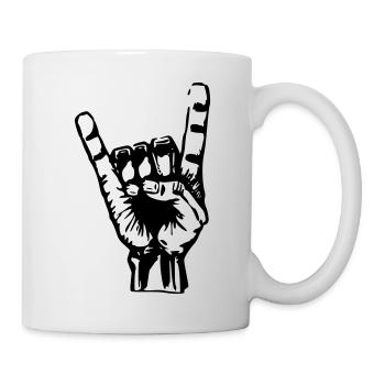 Mano_Mutant_rechts _Motivfarbe_frei_waehlbar - Mug - white - Right